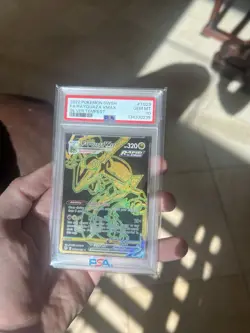 PSA 10 RAYQUAZA VMAX TG29/TG30 FULL ART SILVER TEMPEST POKEMON - Image 1