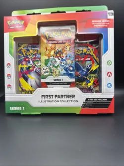 Pokemon TCG First Partner Illustration Collection Series 1 BRAND NEW SEALED - Image 1