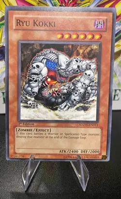 Yu-Gi-Oh! - Ryu Kokki - SDZW-EN011 - Common - Yugioh TCG Card 1st Edition - Image 1