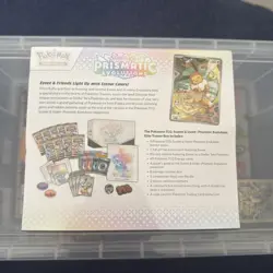Pokemon TCG Prismatic Evolutions Elite Trainer Box Sealed with small Tear - Image 3