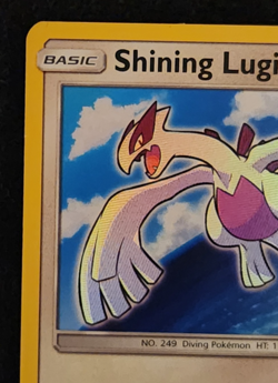 2017 Pokemon Black Star Promo Shining Lugia #SM82 EX-NM - Image 2