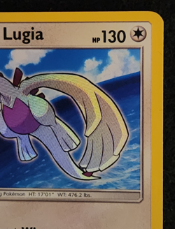 2017 Pokemon Black Star Promo Shining Lugia #SM82 EX-NM - Image 3