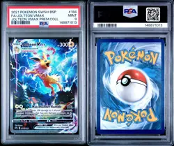 2021 Pokemon Jolteon VMAX SWSH184 Promo Holo Sword & Shield PSA 9 - Image 3