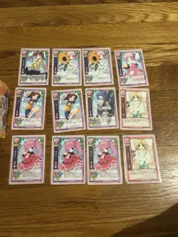 Original Lycee Trading Card Game 55 Cards Lot And deck box - Image 1