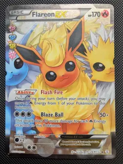 Flareon EX RC28/RC32 - Radiant Collection - Pokemon Card - Image 1