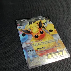 Flareon EX (RC28/RC32) XY Generations Full Art Radiant Collection Pokemon Card! - Image 3