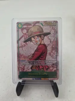 2025 One Piece TCG Carrying On His Will Monkey.D.Luffy Alt Art OP13-118 SEC - NM - Image 1