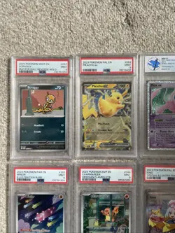 Lot of 8 Pokemon TCG Graded Card Bundle 6 PSA 9 + 1 TFG 10 + 1 MGC 10 See Pics! - Image 3