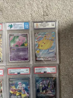 Lot of 8 Pokemon TCG Graded Card Bundle 6 PSA 9 + 1 TFG 10 + 1 MGC 10 See Pics! - Image 4