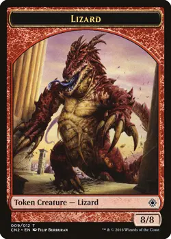 4x Lizard Token (8/8 creature) - NM - Conspiracy: Take the Crown - SPARROW MAGIC - Image 1