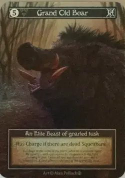 Grand Old Boar Foil - Sorcery: Contested Realm, Arthurian Legends - Image 1