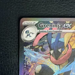Pokemon Greninja ex SVP 132 Shrouded Fable Full Art Promo NM - Image 2