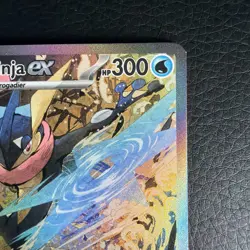 Pokemon Greninja ex SVP 132 Shrouded Fable Full Art Promo NM - Image 3