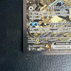 Pokemon Greninja ex SVP 132 Shrouded Fable Full Art Promo NM - Image 5