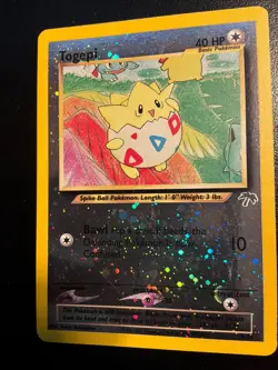 Pokemon TCG Togepi Reverse Holo Southern Islands 4/18 - Image 3