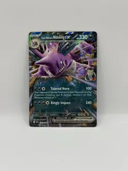 Pokemon SV10: Destined Rivals #119/182 Team Rocket's Nidoking ex - Image 1