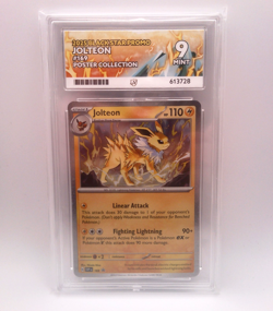 Jolteon Black Star Promo COSMOS Holo 169 Mint Ace Grading 9 Pokemon Slab - Image 1