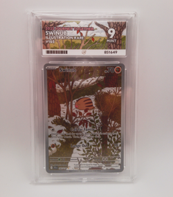 Swinub Journey Together 165/159 Illustration Rare Ace Grade 9 Pokemon Slab - Image 1