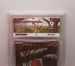 Swinub Journey Together 165/159 Illustration Rare Ace Grade 9 Pokemon Slab - Image 2