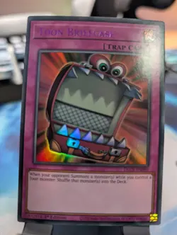 YuGiOh! Toon Briefcase DLCS-EN080 Purple Ultra Rare 1st Ed - Image 1