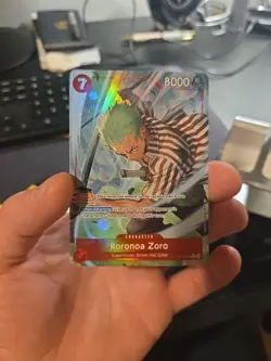 One Piece Roronoa Zoro EB04-007 SR ENGLISH OP15 - Image 1