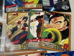 Dragon Ball Vintage Bird Studio GT Card Lot Majin Buu Uub Goku Foil Holo See Pic - Image 3