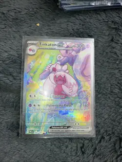 Pokemon TCG Tinkaton ex 262/193 SV Paldea Evolved Special Illustration Rare - NM - Image 1