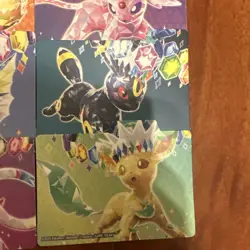 8x Pokemon Prismatic Evolutions Suprise Box Eeveelution Card Dividers Umbreon - Image 4