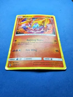 Moltres 38/214 Rare Holo Pokemon Card Shatter holo Promo - Image 1