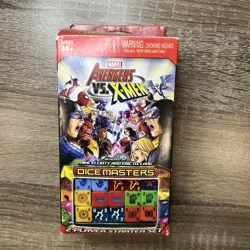 Dice Masters Avengers vs X-men 2-player Starter Set & 2 Promo Basic Action Cards - Image 1