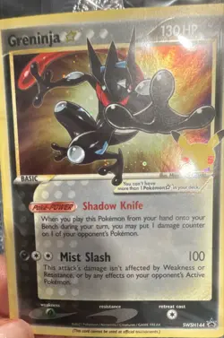 Greninja Star SWSH144 SWSH: Sword & Shield Promo Cards Holo - Image 1