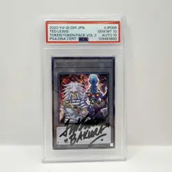 X2 Signed Cards - Ted Lewis Bakura And Eric Stuart Kaiba- Yu-Gi-Oh Card - PSA 10 - Image 1