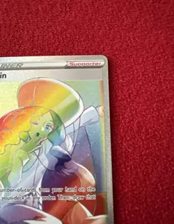 Caitlin Rainbow Rare Trainer Card SWSH06 Chilling Reign 213/198 - Image 4