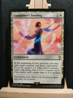 Summoner's Sending - Final Fantasy Commander - Rare - NM (see pics) MTG - Image 1
