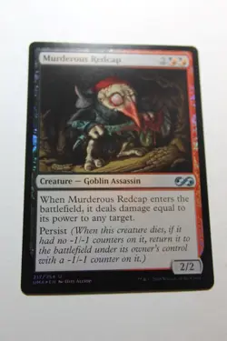 MTG Murderous Redcap x1-Foil -Ultimate Masters-Lightly Played - Image 1