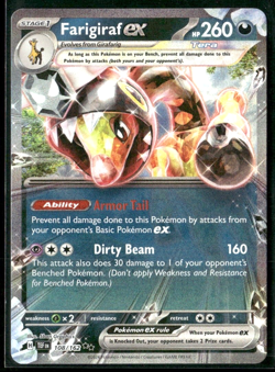 Farigiraf ex - 108/162 - Temporal Forces (TEF) Double Rare Holo Pokemon TCG - Image 1