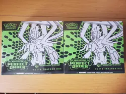 Perfect Order Pokemon Center Elite Trainer Box ETB Sealed New Set of Two - Image 1