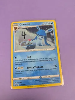 Glaceon - SWSH192 - Holo Promo Sword & Shield Promos - Pokemon Card - LP - Image 3