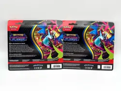 Pokemon Phantasmal Flames 3 Pack Blister Set Both Artworks ENG OVP Sealed - Image 2