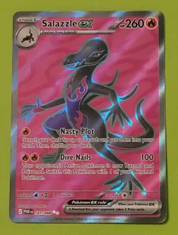 Salazzle Ex 101/088 - Ultra Rare - Perfect Order - Pokemon TCG - Image 1