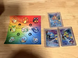 Pokemon TCG First Partner Illustration Collection Series 1 Gen 4 Sinnoh Starters - Image 1