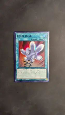 Comic Hand - DLCS-EN077 Ultra Rare (Blue) 1st Edition NM - YuGiOh - Image 1