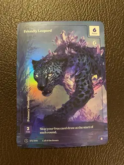 Wonders of the First Formless Foil Friendly Leopard Rare NM Umbrathene 4 pts - Image 1