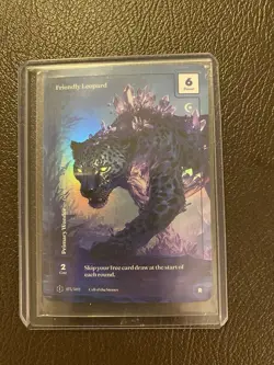 Wonders of the First Formless Foil Friendly Leopard Rare NM Umbrathene 4 pts - Image 2