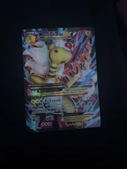 Pokemon TCG Mega M Ampharos EX Ancient Origins Holo Card 88/98 Full Art - Image 1
