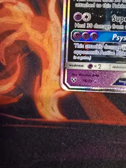 Pokemon 2017 Shining Legends Mewtwo GX Secret Rare Card 78/73 - Image 5