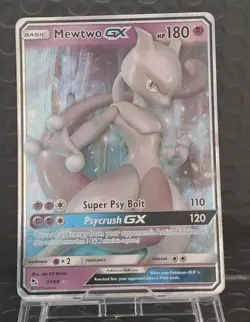 Mewtwo GX 31/68 Hidden Fates Pokemon Card TCG - Image 1