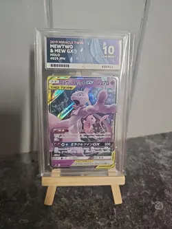 Mewtwo & Mew GX 029/094 - sm11 Miracle Twin - Pokemon Card - ACE 10 Gem Mint 💎 - Image 1