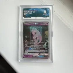 ACE 8 Mewtwo GX 78/73 SECRET RARE Mewtube SM Shining Legends Pokemon Card NM-MT - Image 4