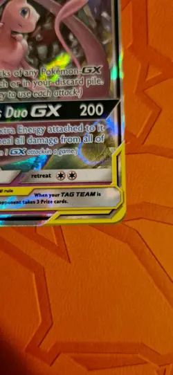 🔥Mewtwo&Mew GX 71/236🔥 Rare Holo Pokemon Card Unified Minds NM/LP - Image 4